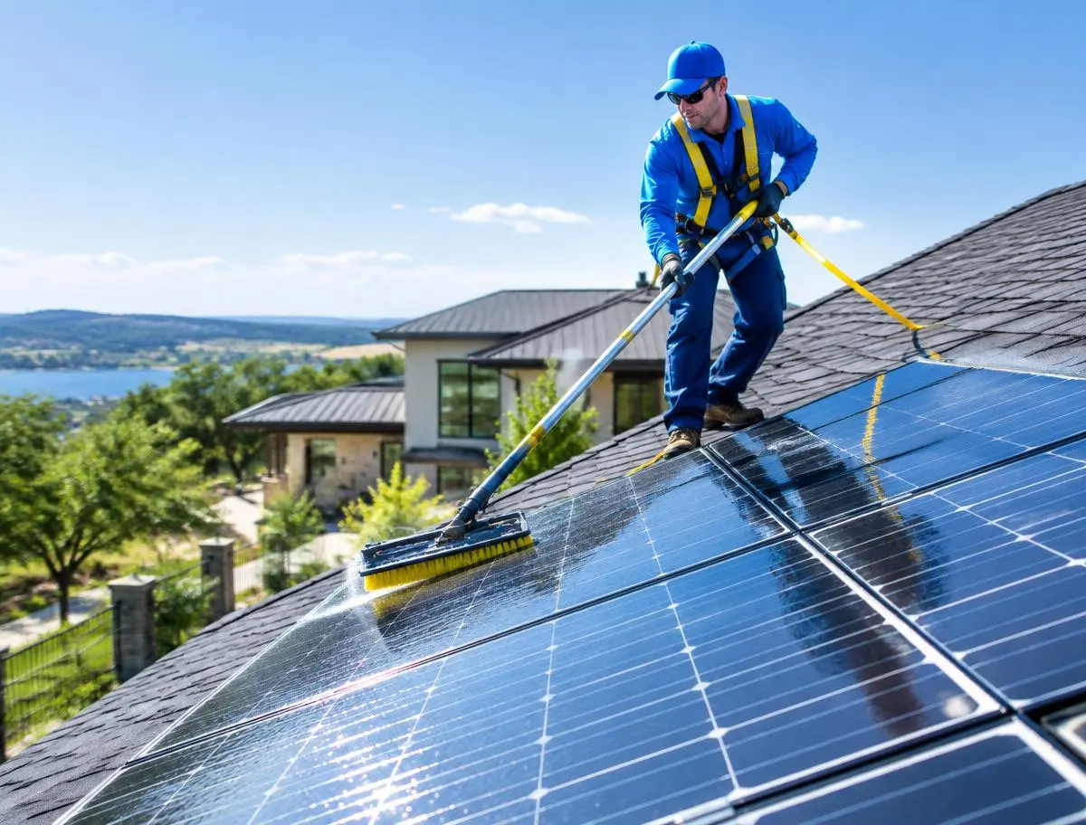 Solar Panel Cleaning service in San Antonio